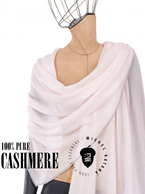 Палантин Унисекс Jq.CASH40_24-JAQUARD-1/ROS